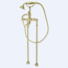 Напольный смеситель для ванны с ручным душем Cezares LORD-VDP-03 Золото ручки Золото Напольный смеситель для ванны с ручным душем Cezares LORD-VDP-03 Золото ручки Золото