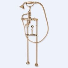 Напольный смеситель для ванны с ручным душем Cezares LORD-VDPS-02 Бронза ручки Бронза Напольный смеситель для ванны с ручным душем Cezares LORD-VDPS-02 Бронза ручки Бронза