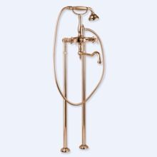 Напольный смеситель для ванны с поворотным изливом и ручным душем Cezares LORD-VDP2-02 Бронза ручки Бронза Напольный смеситель для ванны с поворотным изливом и ручным душем Cezares LORD-VDP2-02 Бронза ручки Бронза