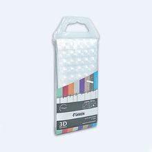 Шторка для ванной Fixsen прозрачная 3D, FX-3003E
