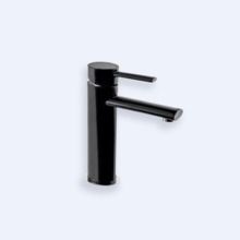 Смеситель на раковину однорычажный с донным клапаном Cezares OVER-LSM1-NLC nero lucido/cromo ручка nero lucido/cromo Смеситель на раковину однорычажный с донным клапаном Cezares OVER-LSM1-NLC nero lucido/cromo ручка nero lucido/cromo