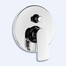 Встраиваемый однорычажный смеситель для душа с переключателем Cezares AMALFA-VDIM-01 Хром ручки Хром