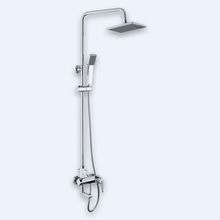 BelBagno CRYSTAL Душевая колонна со смесителем для ванны, верхним и ручным душем, хром CRY-VSC-CRM