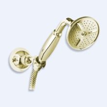 Ручной душ со шлангом 150см и держателем Cezares CZR-KD-03-M Золото ручки Золото