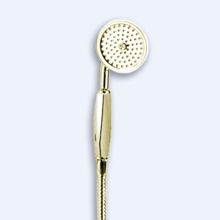 Ручной душ со шлангом 150см Cezares DEF-03/24-M Золото 24 карат ручки Золото 24 карат