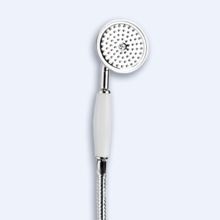Ручной душ со шлангом 150см Cezares DEF-01-BLC Хром ручки bianco lucido/cromo