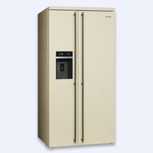Отдельностоящий холодильник Side-by-side, 91 см, No-Frost Smeg SBS8004PO Отдельностоящий холодильник Side-by-side, 91 см, No-Frost Smeg SBS8004PO