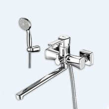 Lemark "Эвитта" LM0551C Смеситель универсальный с плоск. изливом 300мм, дивертор с кер. пластинами, хром Lemark "Эвитта" LM0551C Смеситель универсальный с плоск. изливом 300мм, дивертор с кер. пластинами, хром