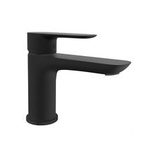 Смеситель KAISER Cezar для раковины с гайкой Ø35/черный 05011-2