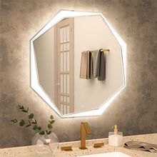 AZARIO зеркало Ottavia влагостойкое с подсветкой и гравировкой 800*800 AZARIO зеркало Ottavia влагостойкое с подсветкой и гравировкой 800*800