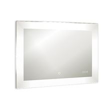 AZARIO зеркало Норма New 800*600 сенсор выкл+подогрев+ часы внешн настройки AZARIO зеркало Норма New 800*600 сенсор выкл+подогрев+ часы внешн настройки