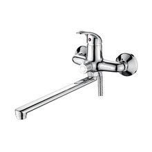 "SOFIA" SF 31 Смеситель для ванны с поворотным изливом 350 мм, с аксессуарами (карт. 35 мм), хром (ESKO) "SOFIA" SF 31 Смеситель для ванны с поворотным изливом 350 мм, с аксессуарами (карт. 35 мм), хром (ESKO)