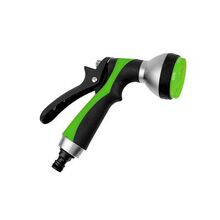 Душ-пистолет 7-ми функц с фиксатором под коннектор 'Урожайная сотка Эксперт' прорезиненный (YM7216)