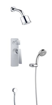 Душевая система встроенная Timo Helmi SX-4059/00-16SM хром-белый Душевая система встроенная Timo Helmi SX-4059/00-16SM хром-белый