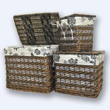 Набор плетеных корзин Comforty LU-6527 S3*, 3 штуки