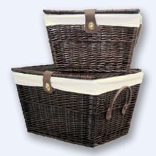 Набор плетеных корзин Comforty DFW-662165 S2*, 2 штуки