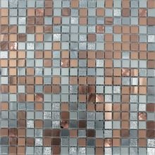 Мозаика стеклянная, зеркальная Керамоград А1504 15x15 (300х300х4)