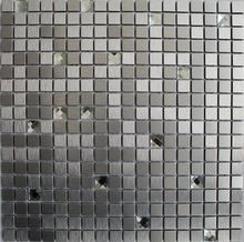 Мозаика стеклянная фольгированна Керамоград LP01A 15x15 (300х300х4)