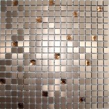 Мозаика стеклянная фольгированна Керамоград LP04D 15x15 (300х300х4)
