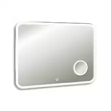 AZARIO зеркало Эльза 1000*800- 4 сенсор выкл+часы