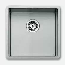 Кухонная мойка подстольного монтажа Teka Be Linea 40.40 (R15) 10125143 полировка 400х400х191