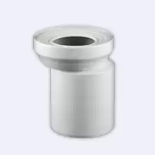 Муфта сливная Sanit 58.206.01 для WC эксцентрик пластик