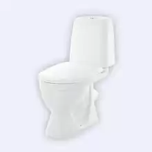 Унитаз-компакт "Идеал" Санита 1-реж. (комфорт) белый (сиденье термопласт с микролифтом, арматура Alca Plast)