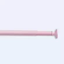 Карниз для ванной прямой Iddis 013A200I14 110-200см алюминий, розовый