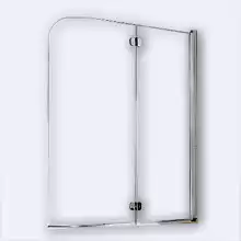 Шторка для ванны Radaway EOS PND 130/R 1300*1520 хром, прозр.стекло 6мм 205202-101R