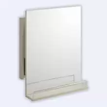 Зеркало Cersanit Smart без подсветки с выдвижным механизмом, с полкой белый сорт1 LS-SMA-sm