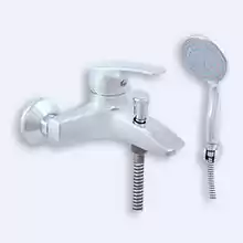 Смеситель для ванны RavSlezak Kongo K054.5/1 с автоматическим переключением и душ.головкой