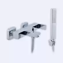 Смеситель для ванны RavSlezak Loira LR554.5/1 с автоматическим перекл. и душем,стабильный держатель