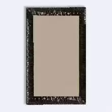 Зеркало с рамой из дерева Kerasan Retro 736501 70*100см, цвет черный глянец