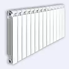 Радиатор биметаллический боковое подключение (белый RAL 9010) Global STYLE EXTRA 500 14 секций