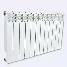 Радиатор алюминиевый (RAL9016) ROMMER AL500-80-80-100 12 секции