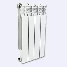 Радиатор алюминиевый (RAL9016) ROMMER AL500-80-80-100 4 секции