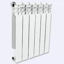 Радиатор алюминиевый (RAL9016) ROMMER AL500-80-80-100 6 секции