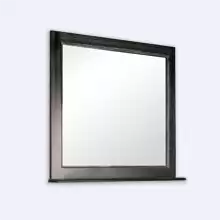 Зеркало "Жерона" 105 черное серебро 1A158802GEM50