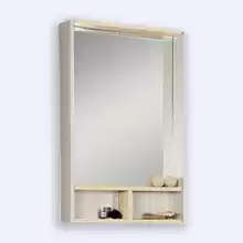 Зеркало-шкаф "Йорк 55" Белый/Ясень фабрик 1A173202YOAV0