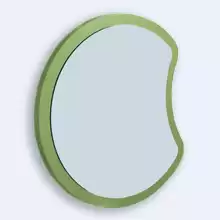 Зеркало тело гусеницы, 1 шарик Laufen Florakids 4.6161.2.003.472.1 /30х37,5х1,9/ (зеленый)