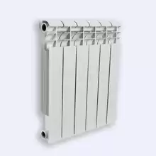 Радиатор алюминиевый (RAL9016) Rommer Optima 500 6 секций