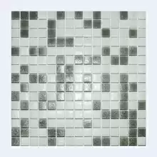 Мозаика стекло Elada Econom MC101 (327*327мм) серый микс