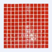 Мозаика стекло Elada Crystal A917 (327*327мм) красный