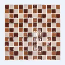 Мозаика стекло Elada Crystal CB513 (327*327мм) шоколадный микс