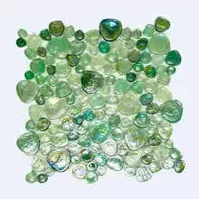 Мозаика стекло Elada Luster Glass M8L3455 (300*300*8мм) зелёный микс