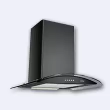 Кухонная вытяжка Simfer 8631SM настенная, цвет черный / стекло
