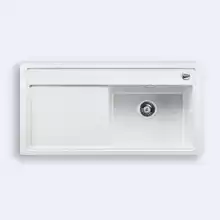 Кухонная мойка Blanco Zenar XL 6S-F 987,5x497,5 чаша справа silgranit белый с клапаном-автоматом 519310