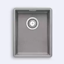 Кухонная мойка Blanco Subline 320-F 400x347 алюметаллик, с клапаном-автоматом 519792