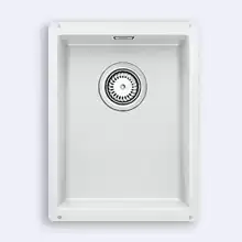 Кухонная мойка Blanco Subline 320-U 460x350 silgranit белый с клапаном-автоматом 513401