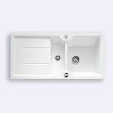 Кухонная мойка Blanco Idessa 6 S 1000x500 керамика глянцевый белый с клапаном-автоматом 516000